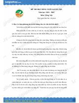 Đề thi vào lớp 6 môn Tiếng Việt trường Ngôi Sao 2022 có đáp án